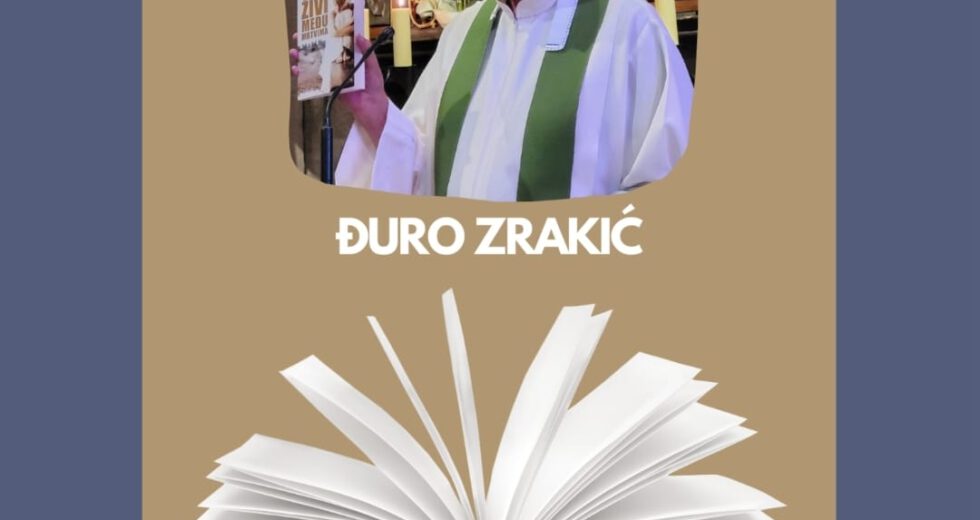 Đuro Zrakić predstavlja svoje knjige u našoj Zajednici